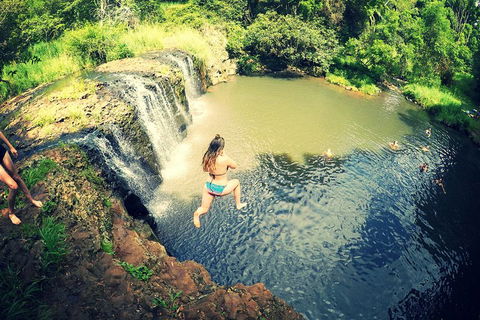 Byron Surrounds: Nimbin Waterfall Adventure - Swimming Tour - Accommodation NT 3