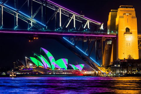 Vivid 90-Minute Sydney Harbour Catamaran Cruise With BYO Drinks - Accommodation NT 2
