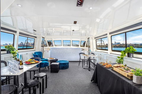 Vivid 90-Minute Sydney Harbour Intimate Catamaran Cruise With Canapes - Accommodation NT 5