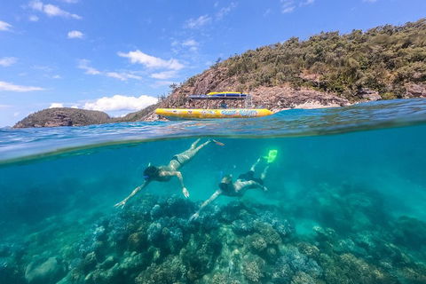 Great Barrier Reef Scenic Flight And Ocean Rafting Whitehaven Beach Day Trip - Accommodation NT 0
