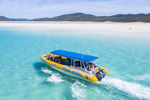 Great Barrier Reef Scenic Flight And Ocean Rafting Whitehaven Beach Day Trip - Accommodation NT 5