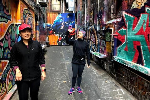 Melbourne Laneway Discovery Running Tour - Accommodation NT 0