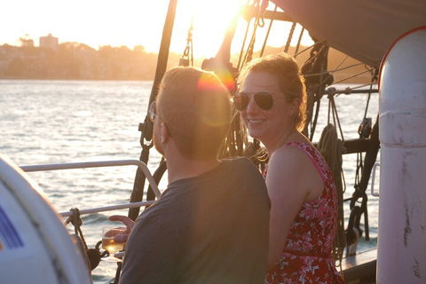 Sydney Harbour Tall Ship Wine & Canapes Evening Cruise - Accommodation NT 0