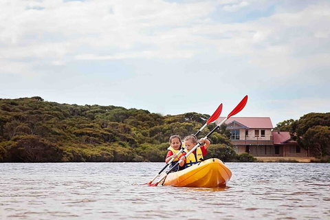 Kangaroo Island Self-Guided Kayaking On The Harriet River - Accommodation NT 3